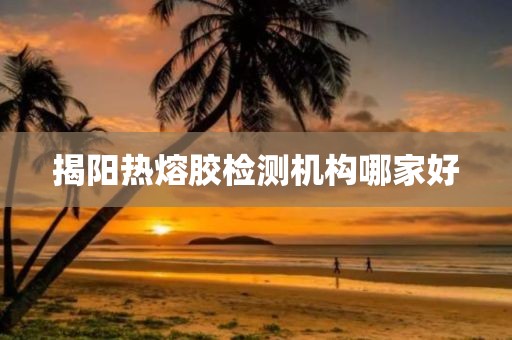 揭阳热熔胶检测机构哪家好